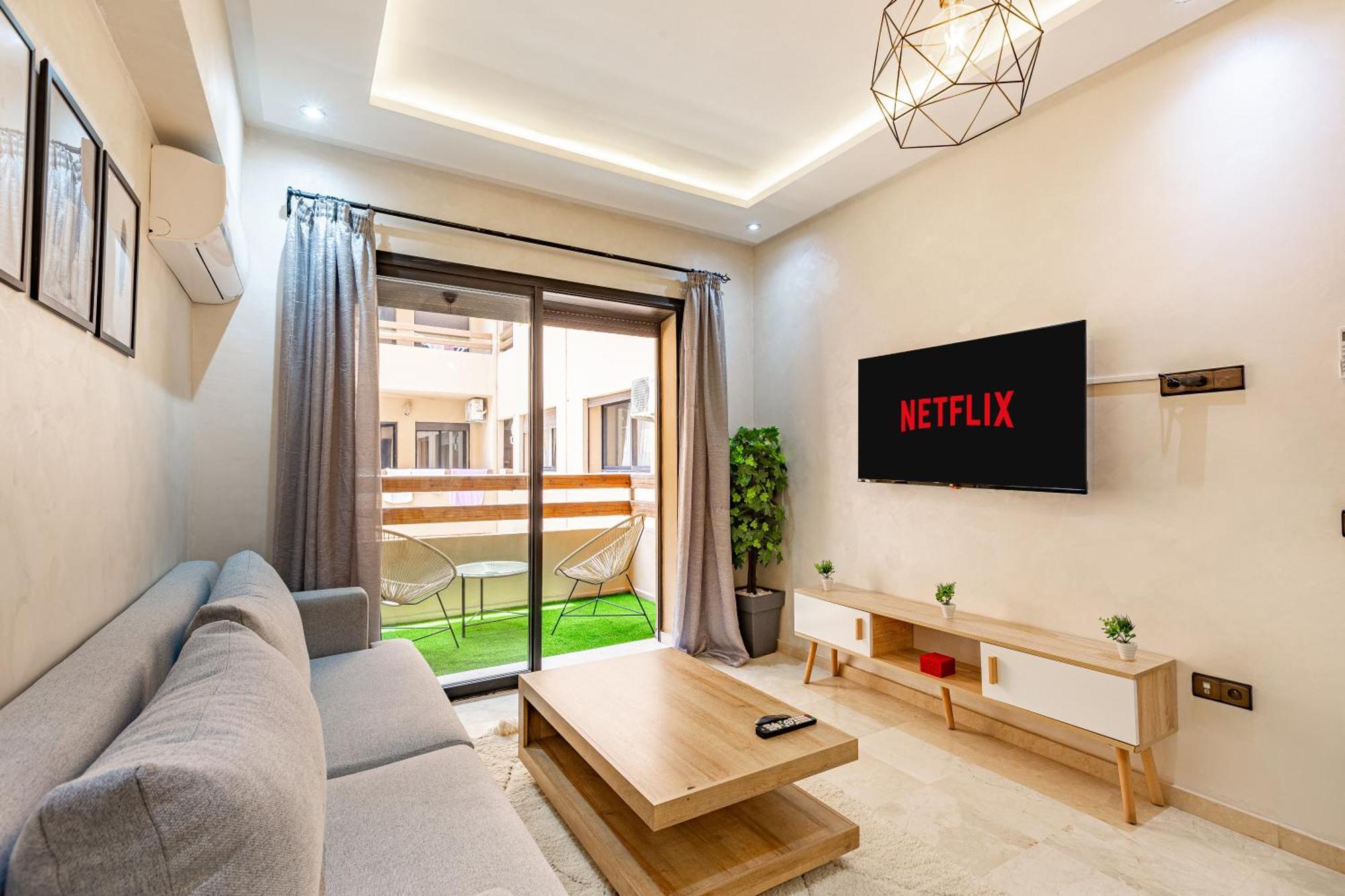 Jolie & Luxueux Appart A Gueliz - 100% Equipe Marakéš Exteriér fotografie