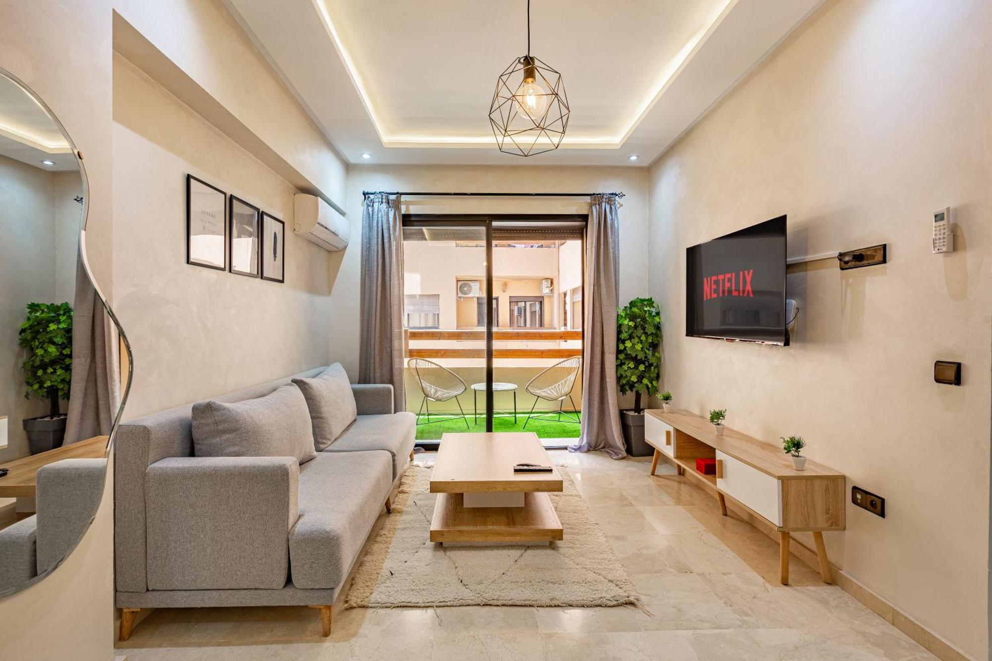 Jolie & Luxueux Appart A Gueliz - 100% Equipe Marakéš Exteriér fotografie