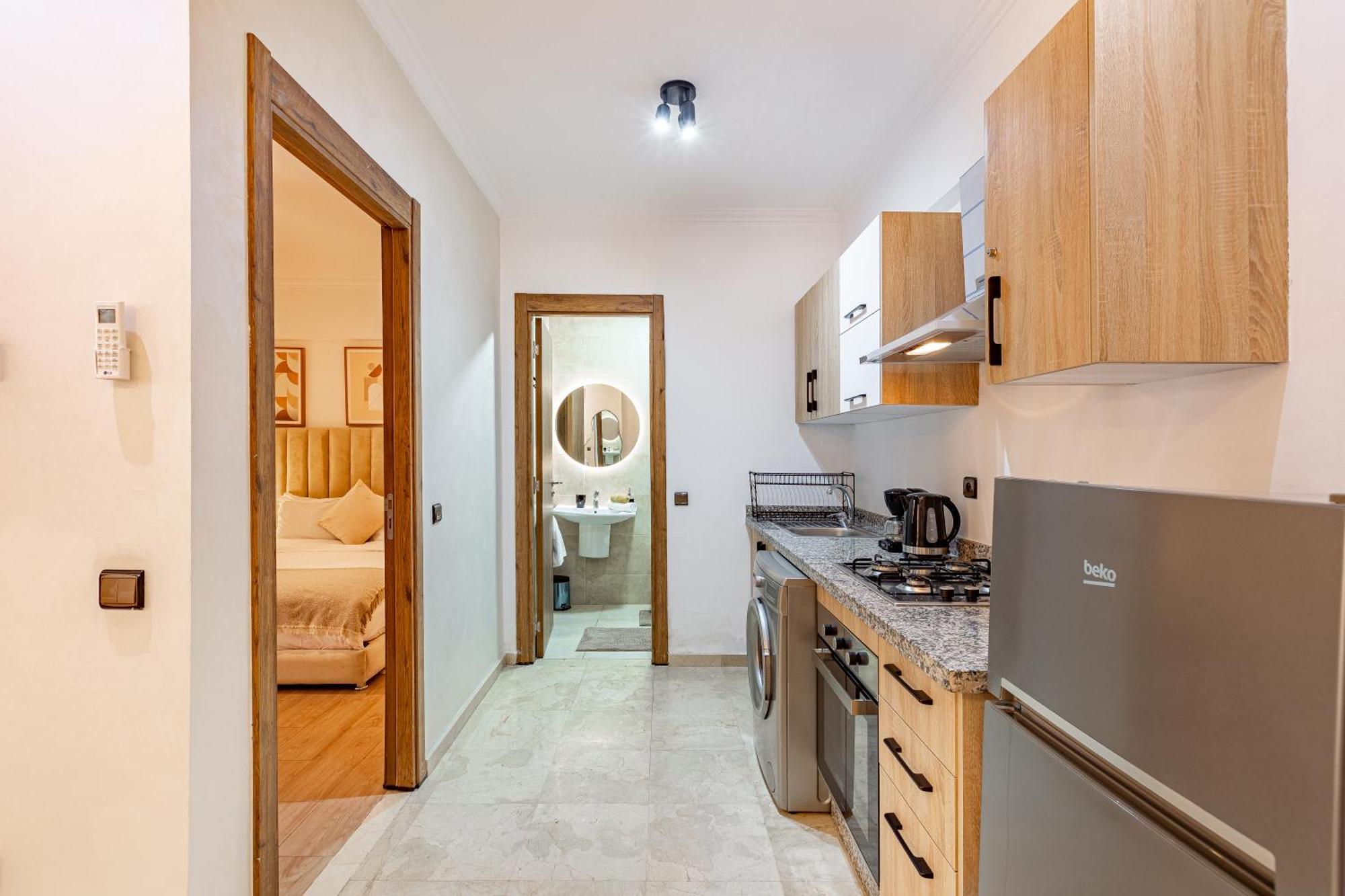 Jolie & Luxueux Appart A Gueliz - 100% Equipe Marakéš Exteriér fotografie